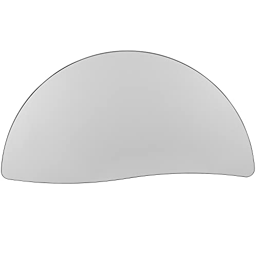 Flash Furniture 47.5 in Half Circle Activity Table, Gray