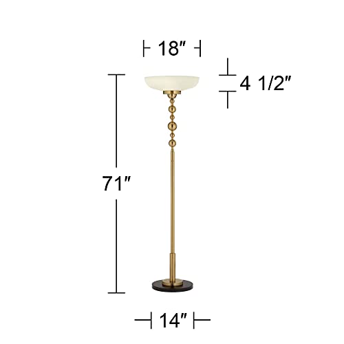 Summit Gold 71" Tall Light Blaster™ Torchiere Floor Lamp