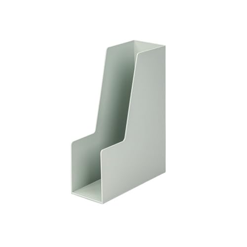 File Organizer Magazine File Holder Desk Organizer, Vertical Sorter Holders for Home Office Supplies Desk(Green)