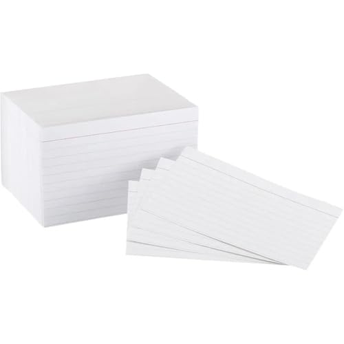 200/800 Sheets Study Notecards with Note-Taking System, Reusable Memorization Tool for Efficient Learning