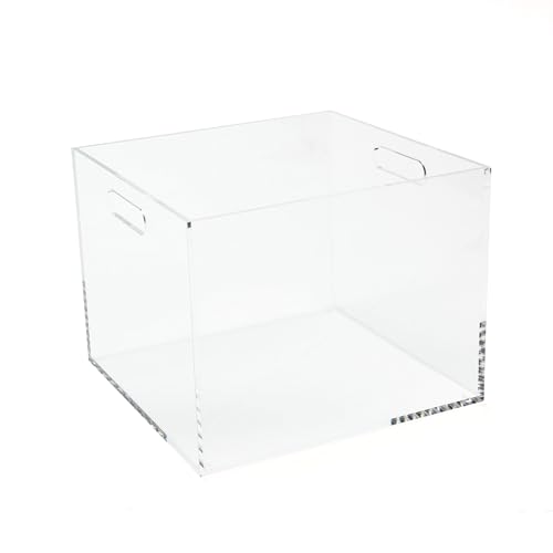 russell+hazel Acrylic Hanging File Box Organizer, Letter Size, Clear
