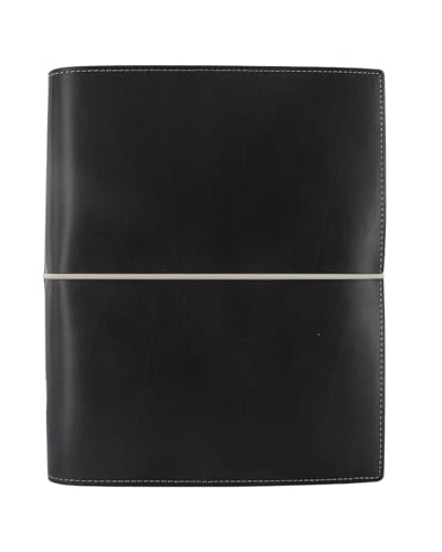 Filofax Domino A5 Organiser - Black