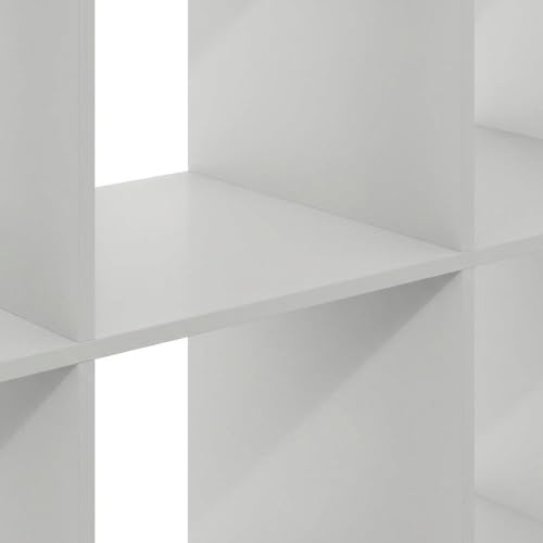 Furnifact Engineered Wood 9-Cube Shelving Unit with Open-Back Design