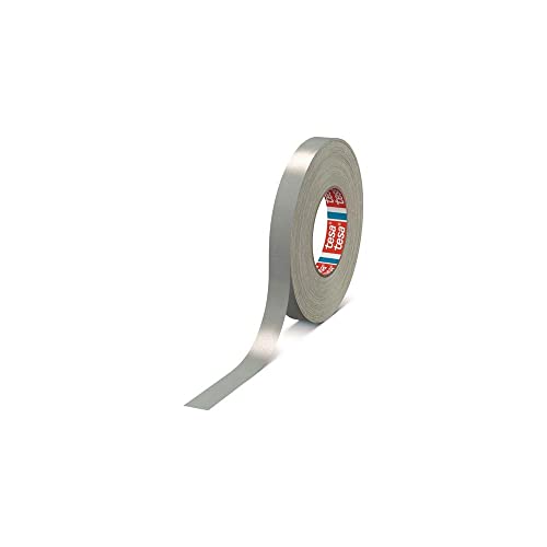 Tesa 4651-534-00"Premium" Cloth Tape, Grey, 50 m x 19 mm