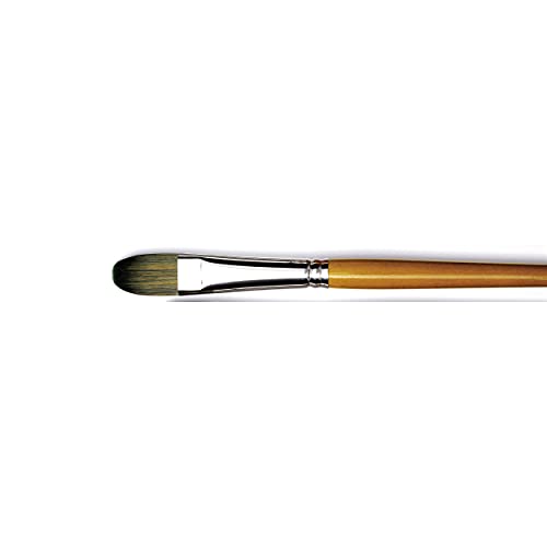 Isabey Isacryl Synthetic Brush, Filbert, 10, Natural