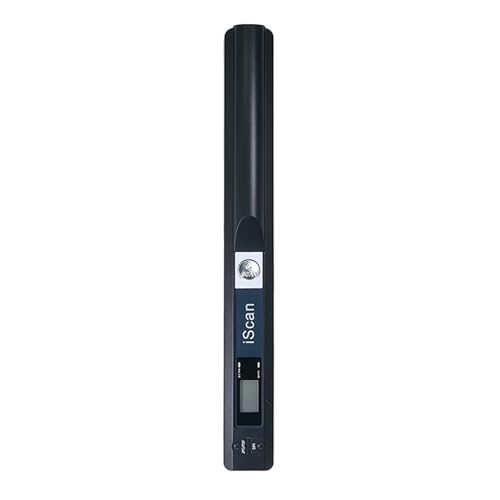 IScan Portable New Creative Handheld Mobile Document Image A4 Hand Scanner 900DPI USB2.0 scaner Support JPG/PDF Format(6.4mm)