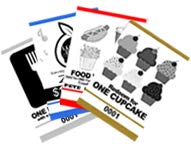 Custom Drink Tickets - Personalized Mini Tickets for Beverages or Admit One with Your Logo (Orange, 5000)