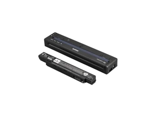 Brother PocketJet 8 Mobile Direct Thermal Printer - Monochrome - Portable - Label Print - USB - Bluetooth - Battery Included - 8.50" Print Width - 3 in/s Mono - 200 dpi - for iOS, Android, PC, SP