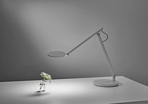 Humanscale Nova Task Light | Extended Range Arm | Desktop Base | 3000 K Color Temperature | Jet Black