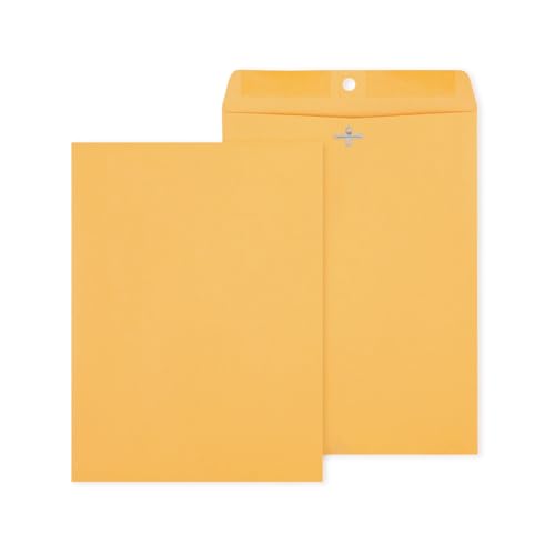 Staples 10x13 Kraft Catalog Envelopes, Brown Manila, 250/Box