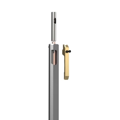 PROOF Bolt-Action Ballpoint Pen, Machined Aircraft Grade Aluminum