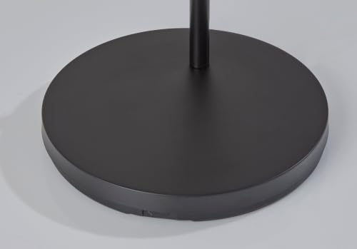Adesso Black LED Arc Lamp with Circadian Switch