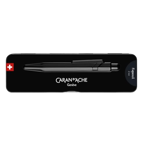 CARAN D'ACHE 0022-496 Caran d'Ache Fix Pencil, Black Edition 0022-496 2.0mm Authentic Imported