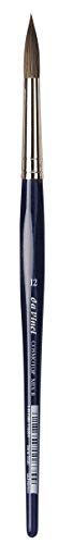 da Vinci Watercolor Series CosmoTop Mix B Paint Brush, Round Synthetic/Natural Mix, Size 12 (5530-12)