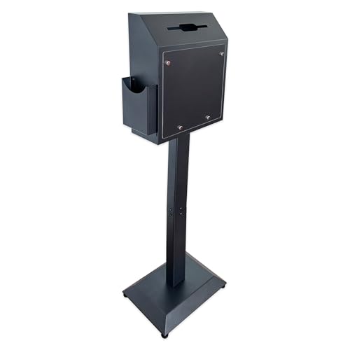 Plugsharge Floor Standing Suggestion & Offering Box with Combination Lock