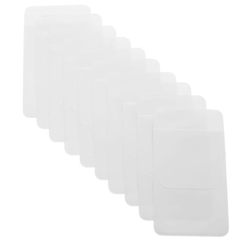 Yingluno Pocket Protector for Men Shirt 60 Pcs PVC Pen Pouch for Shirt Pocket Organizer Protector Pens Pencils Badges