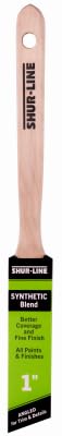 Shur-Line 1" Synthetic Blend Better Angled Paint Brush with Wood Handle - Quantity of (6)