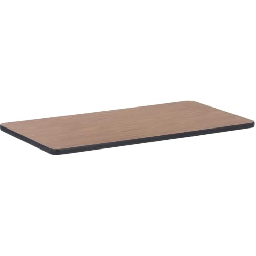 Lorell LLR99894 Oak Laminate Rectangular Activity Tabletop, Medium