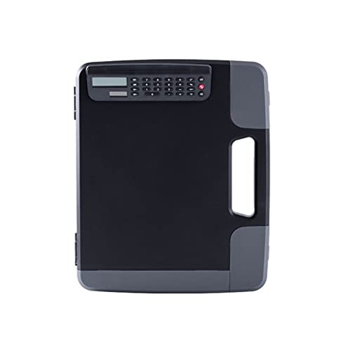 Clipboard Folder Portable A4 Files Document Clipboard Storage Case Organizer with Calculator Home