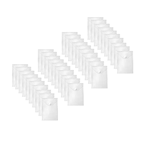 YESSART 7x9 Clear Plastic Envelopes Cutting Dies Stencil Holder 40 Pack