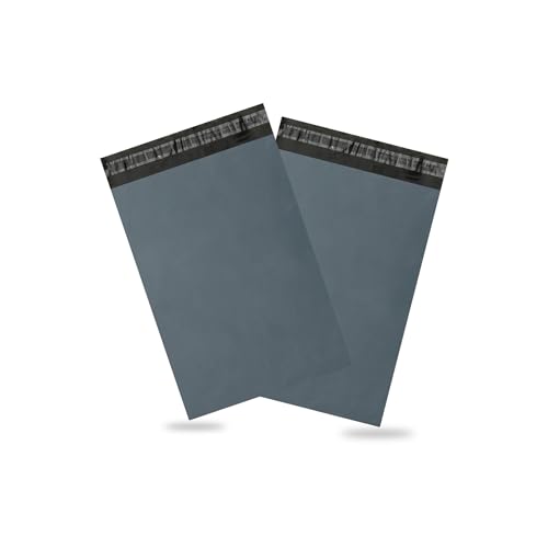 100 Mailing Bags for Postage and Storage Strong Mailer Bags 17" X 24" Grey (61cm x 53cm)
