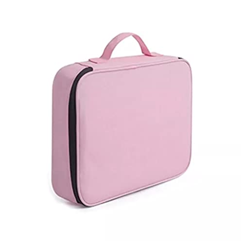 HBJWOV Large Capacity File Pocket Multifunctional Family Travel Organizer School Office Business Folder(D)