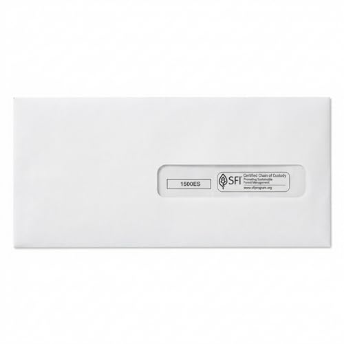 ComplyRight CMS-1500 Claim Forms and Self-Seal Envelopes Set, Laser, 4-1/2" x 9-1/2", Pack of 1,000, Office Work Supplies for Physicians, Practitioners, Specialty Providers, Medical Billing Companies