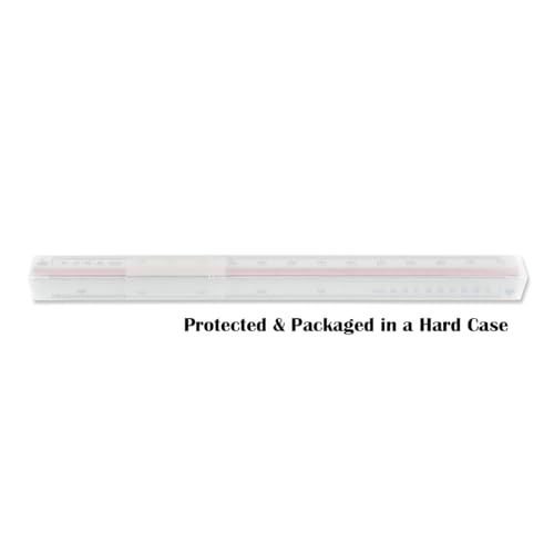 Aristo AR1314/6 Triangular Scale Mechanical Engineering Plastic 30 cm White