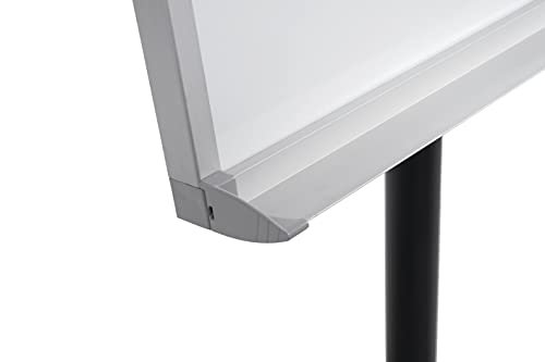 Bi-Office Classique EA4806176 Conference Presentation Easel Magnetic 700 x 1000 mm Grey