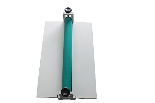 INTBUYING 29.5 in Manual Cold Roll Laminator, Commercial Professional 0.4" Thickness Foldable Roll Laminating Machine Vinyl Photo Film, Picture and Painting Cold Laminator Machine