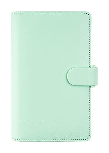 Filofax 028810 Saffiano Personal Organizer, Compact, Neo Mint