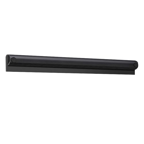 No Drill Restaurant Order Ticket Holder, Black Aluminum Slide Check Rack, 1/2/3/4/5 Pcs Catering Receipt Organizer Rail, Free DIY Splicing(1PACK,L 100cm/39 2/5inch)