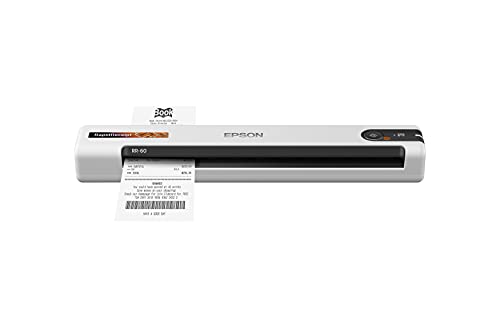 Epson RapidReceipt RR-60 Compact Mobile Document Scanner Receipt