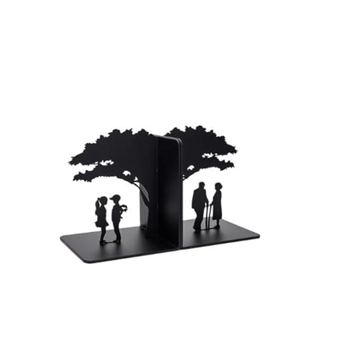 Book Organizer Heavy Duty Metal Bookends Office Desktop Home Supplies Bookshelf for Lovers Book Ends