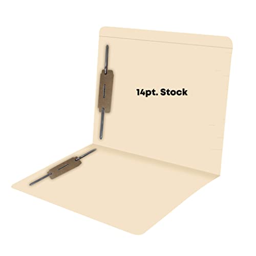 Top Tab Manila File Folders, Doctor Stuff, Reinforced Folder with Tab on Top, Full Cut, Two 2" Bonded Fastener on Inside Front and Back, 14 pt Manila Stock, Box of 50
