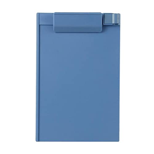 QERTYHKK A5 Clipboard Profile Clip Hardboard Paper Holder Writing Folders for School Classrooms Office