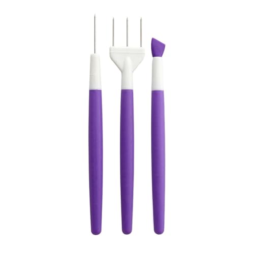 UOHLCX Clay Tools 15-piece Set Exhaust Needle DIY Baking Molding Carving Paintbrush Painting Brush Punch