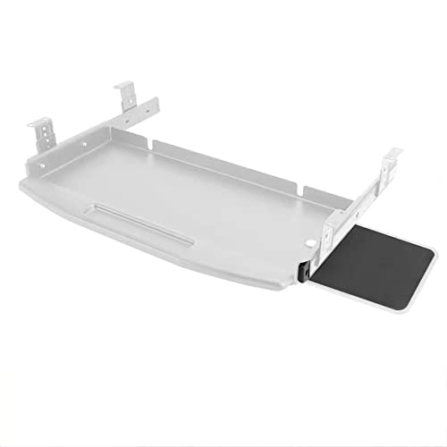 JKSVTF Computer Deskkeyboard Drawer Ergonomic Keyboard Tray Slide-Out Keyboard Platform Pull Out Platform Under Desk/Black/Normal (G Mouse +Beam)