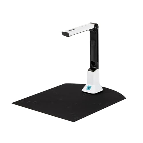 Document Camera, HD Document Scanner Book, Portable Camera A4 Paper, Improve Efficiency for Live Demo, Distance