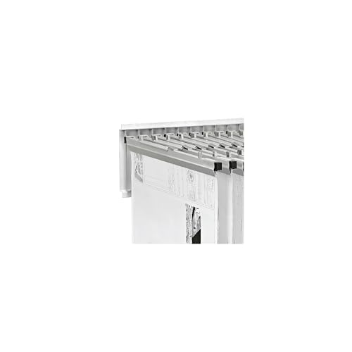 AdirOffice Steel Hanging Wall File, For Blueprint & Large-Format Files, White