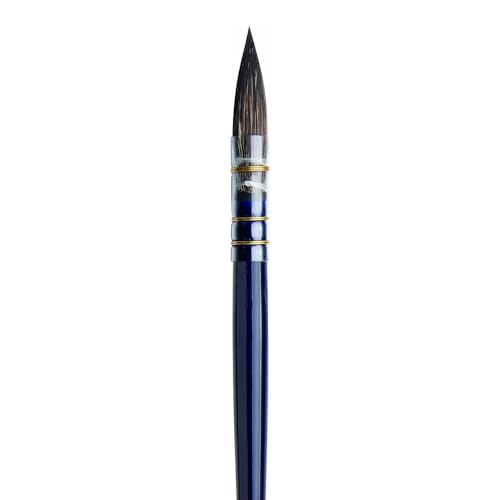 da Vinci Watercolor Series 438 CosmoTop Mix B Paint Brush, Quill Synthetic/Natural Mix, Size 2 (438-2)