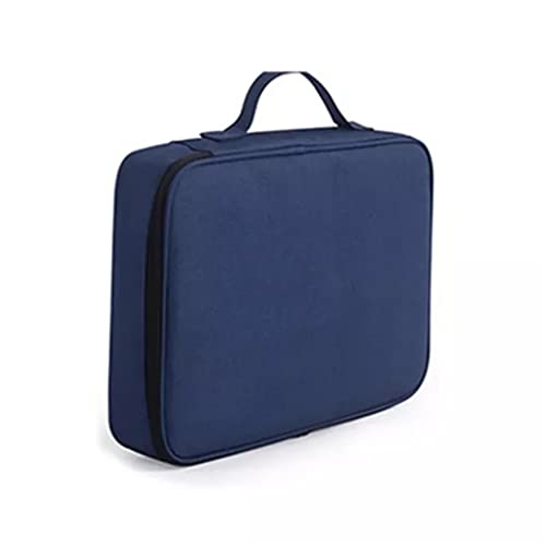 HBJWOV Large Capacity File Pocket Multifunctional Family Travel Organizer School Office Business Folder(E)