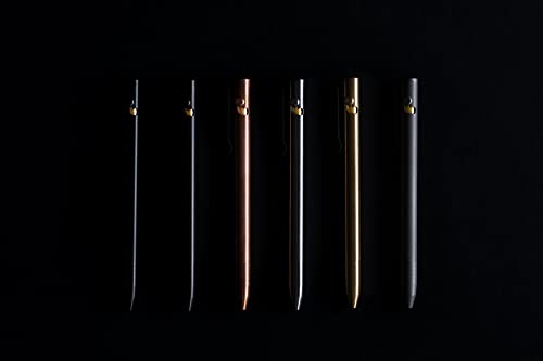 BIG IDEA DESIGN Slim Bolt Action Pen (Titanium Black)