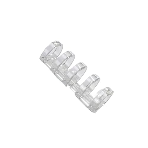 5-Ring Binder Mechanism Pack Of 50 Plastic Round Comb Snap Rings Binding Spines