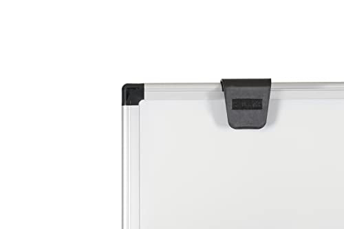 Bi-Office Earth Kyoto Flipchart Mobile Magnetic Easel, 70 x 100 cm (Euro size), Dry Wipe Lacquered Steel Surface, Aluminium Frame