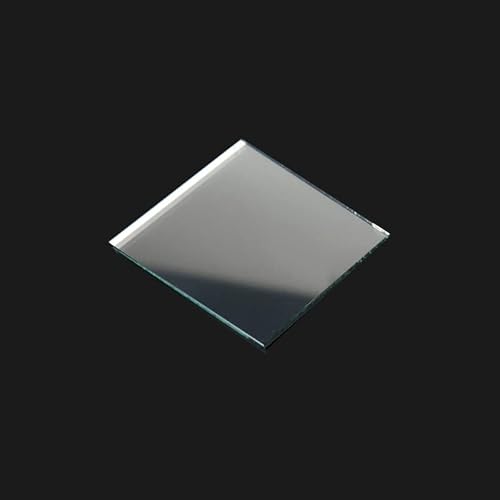 Microscope Accessories Kit 10pcs 20x13mm First Reflecting Surface Reflector Square Optical Front Surface Mirror DIY Scanner Projector Mirror Accessories Microscope Slides(3mm)