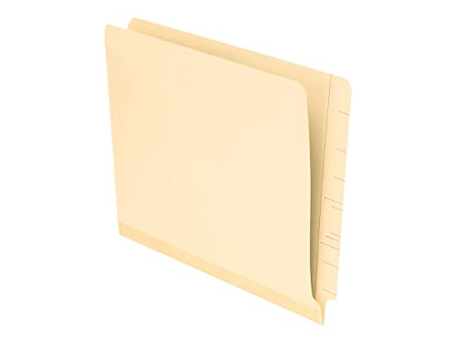 Pendaflex Reinforced Manila End-Tab Folders, Letter Size, Straight Cut, 100/BX (11035)