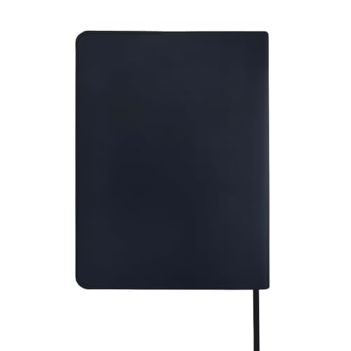 CestAntiQ Refillable XXL Leather Journal Cover 8.5 x 11 in, Black