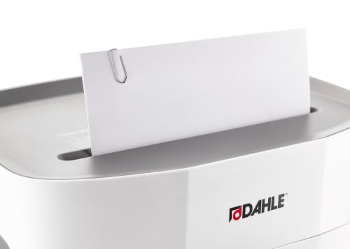 Dahle PaperSAFE PS 140 Paper Shredder, Oil Free, Jam Protection, Security Level P-4, 10 Sheet Max, Shreds Staples, Paper Clips & Credit Cards
