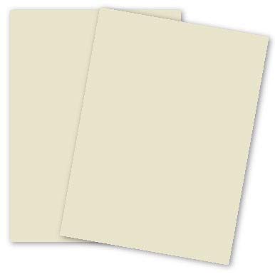 Lettermark Colors (Earthchoice) CREAM VB Cover - 11 x 17 Cardstock Paper - 67lb VB Cover - 250 PK (82509) [94346]